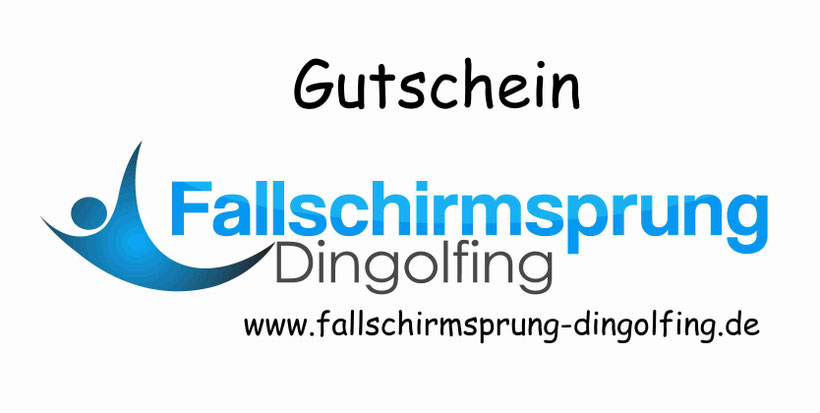 Fallschirmspringen Bayern Gutschein als Geschenk