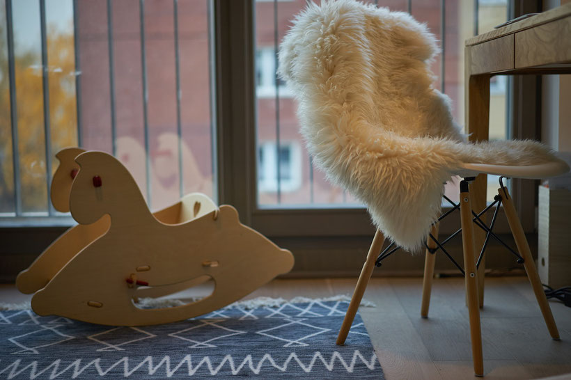 Housetour: Kinderzimmer in blau, Origami und mit vielen Tieren
