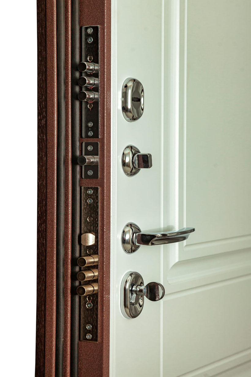 Exemple de porte blindée