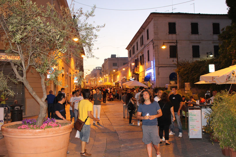 Abend in Olbia