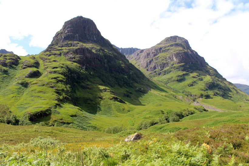 Wanderweg bei Glencoe