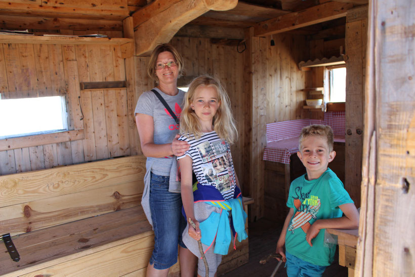 Fast wie in der Puppenstube. Wetterschutzhütte Monte Novo