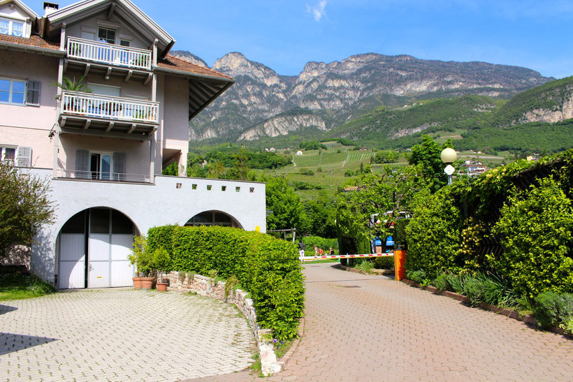 Einfahrt Camping Obstgarten, Kurtatsch OT Breitbach