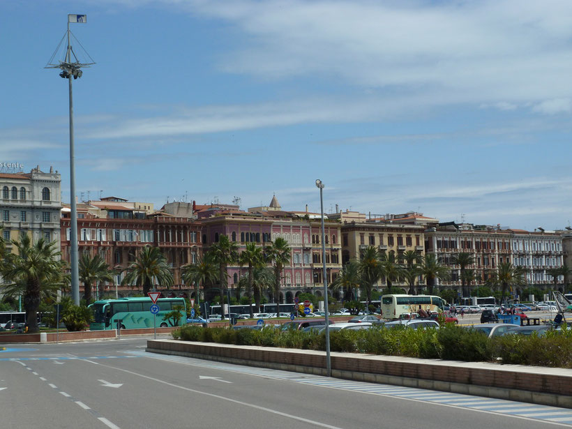 Hafenviertel in Cagliari