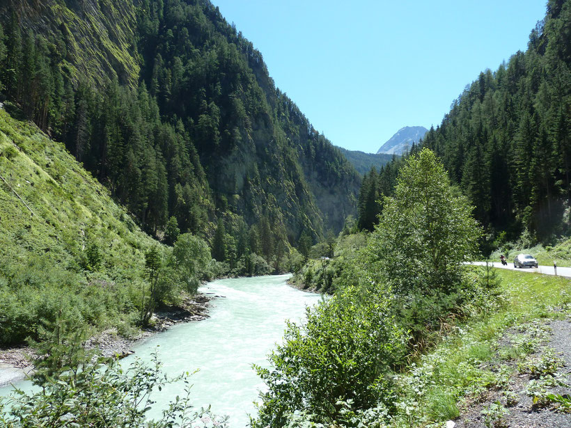 Ein Stück durch die Schweiz zum Reschenpass