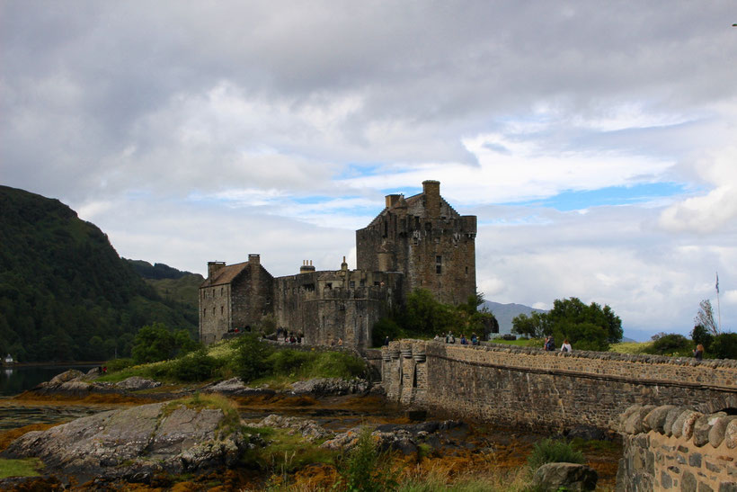 Beeindruckende Kulisse für den "Highlander": Castle Eilean Donan