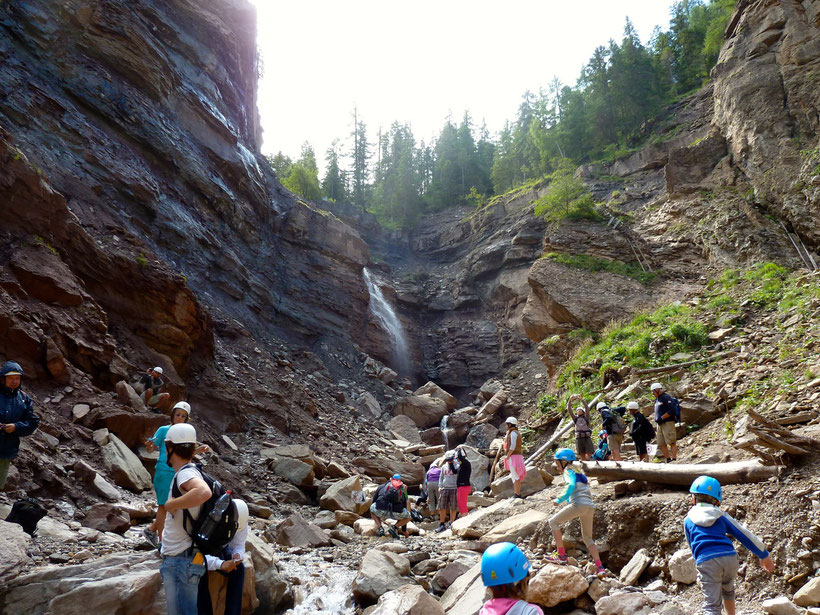 Nah am Ziel: Der Wasserfall Butterloch