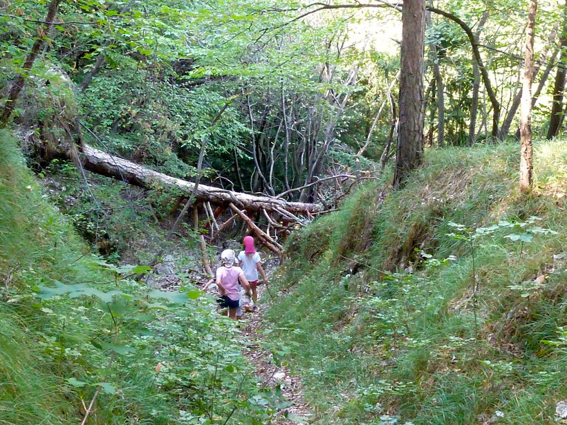 Römerweg zwischen Penon und Hofstatt