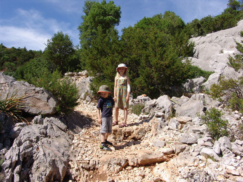 Wanderweg bei Su Porteddu zur Cala Goloritze