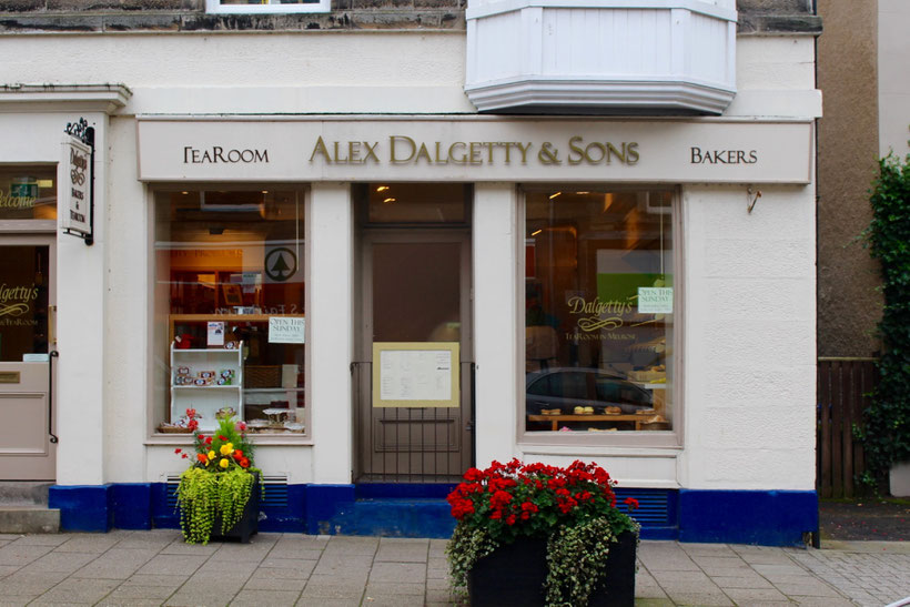 Schon mal Ingwer-Scones probiert? Gelegenheit gibt es bei Alex Dalgetty in Melrose