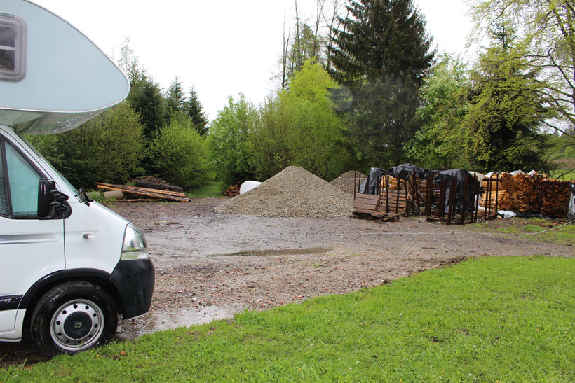 ... und das ist unser Hinterhof.