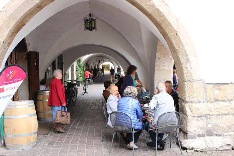 Laubengang in Neumarkt