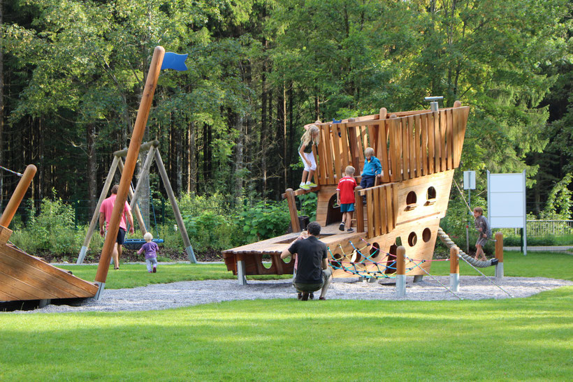 Spielplatz am Stellplatz Bannwaldsee