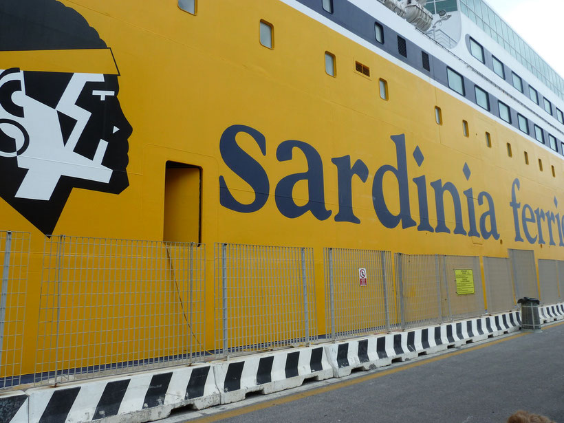 Mit Sardinia Ferries von Livorno nach Golfo Aranci