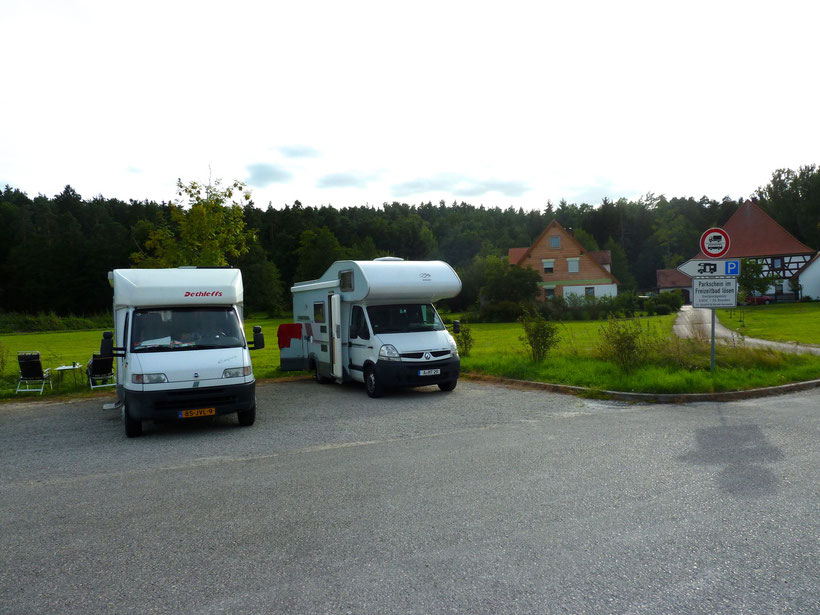 Stellplatz am Freizeitbad Atlantis, Herzogenaurach