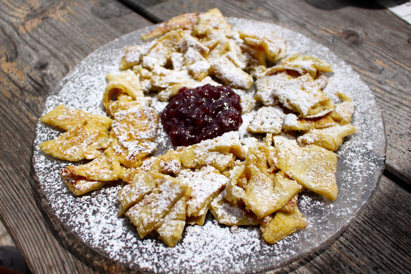 Kaiserschmarren mit hausgemachter Marmelade im Lenzenhof