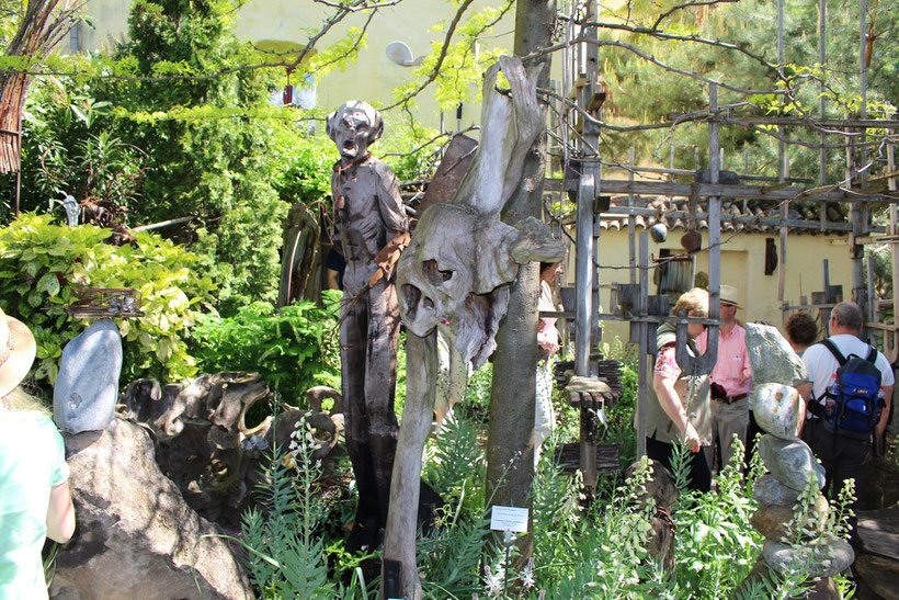 Kunst im Verbotenen Garten, Schloss Trauttmandsorff, Meran