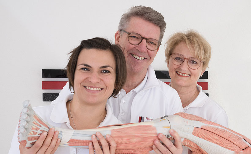 Gemeinsam machen wir uns für Ihre Gesundheit stark - Das Team der Physiotherapie Mühlheim GmbH