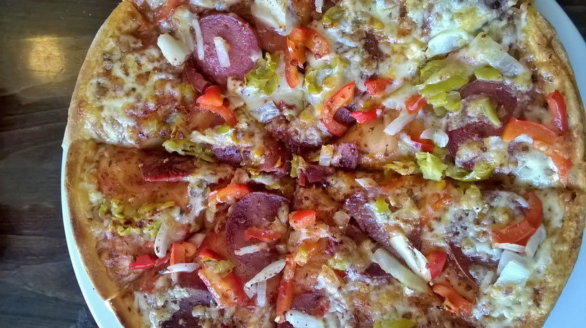 Pizza Orient. Sehr lecker (2015)