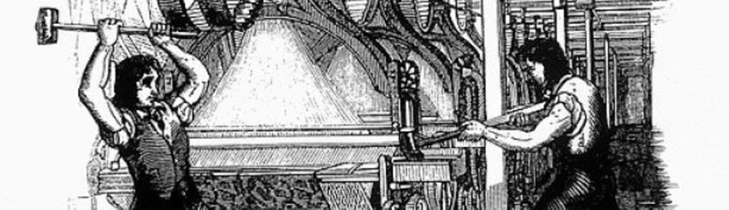De Luddieten sloegen machines kort en klein - Chayah Godschalk Visser