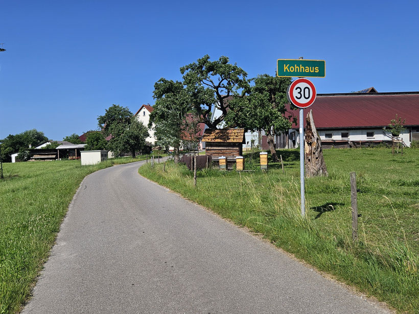 Weiler Kohhaus am Schellenberg.