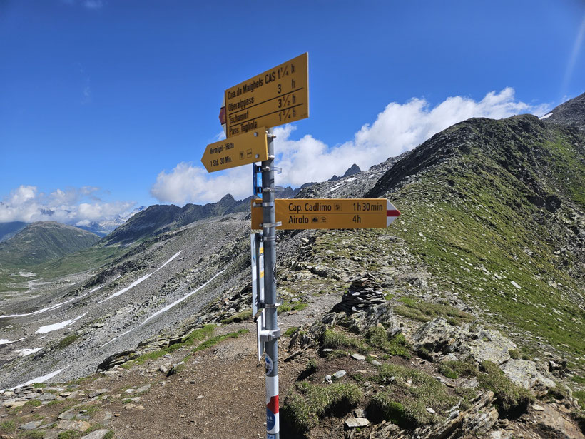 Auf dem Passo Bornenga.