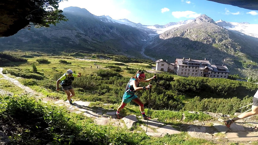 Stephanie Kröll am Berliner Höhenweg - Foto: Racingteam Mountainshop Hörhager