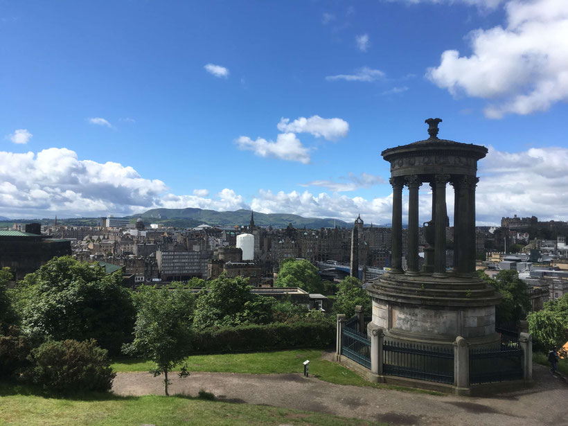 Dugald Stewart Monument auf Calton Hill, Edinburgh