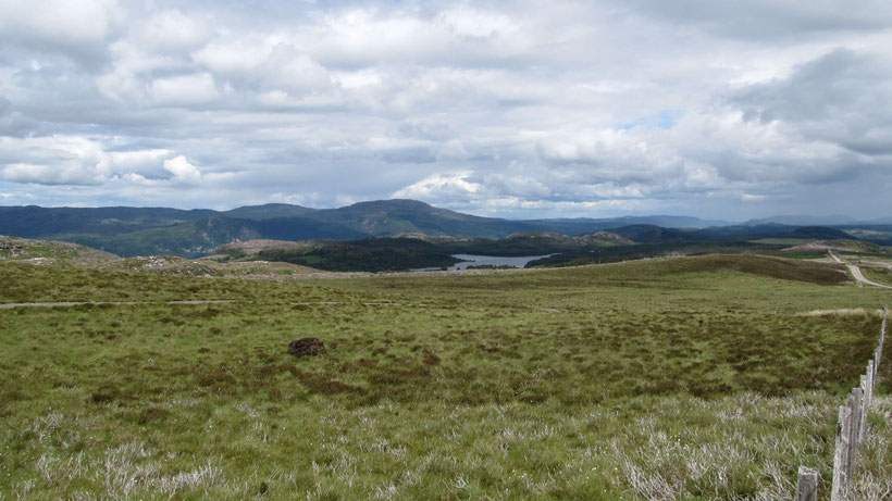 Clouds over the Highlands in July