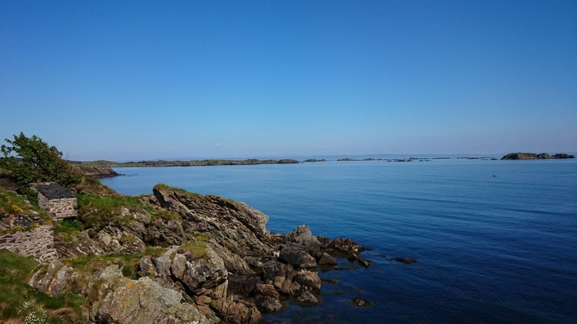 Splendid view from Ardbeg Distillery