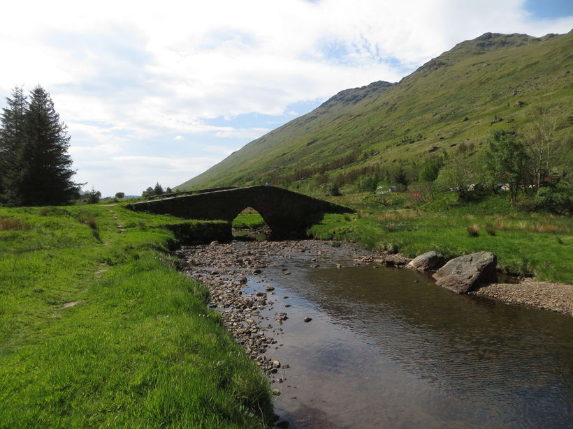 Having a break in the Scottish landscape