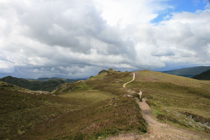 Clouds over the Highlands in July