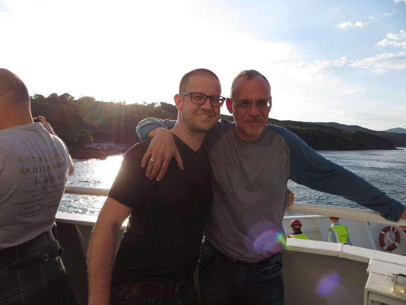 On the ferry to Islay