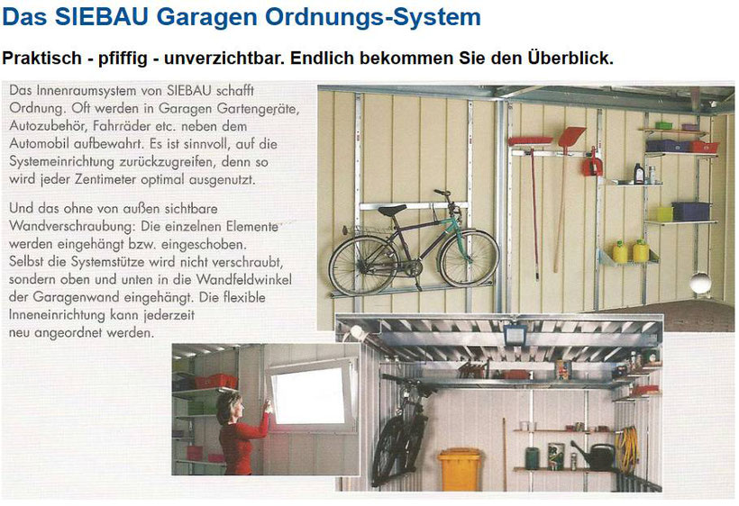 Garagen Regalsystem