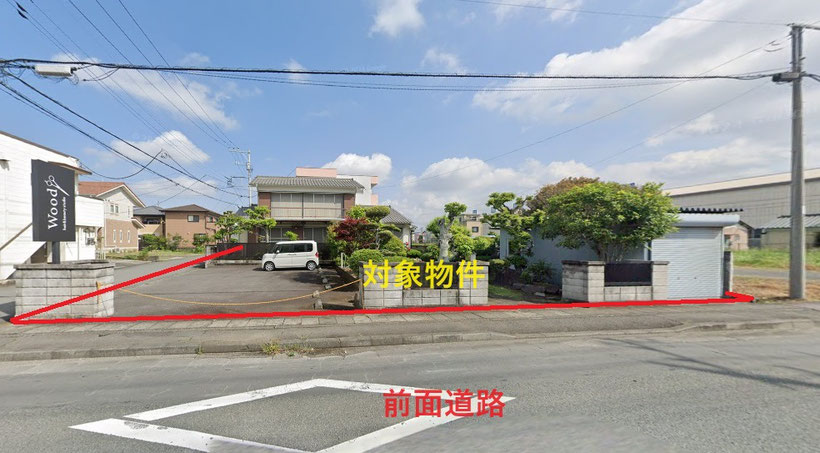 三島市松本　売土地　(有)大阪屋不動産　三島市東本町１丁目１５番３