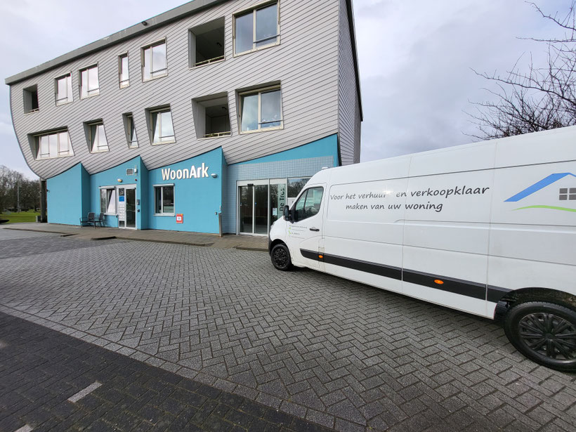 Huurwoning totaal leeg voor oplevering Woonark Dronten door Ruttenberg Ontruimingen