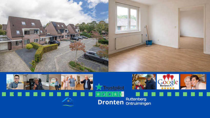Huis totaal laten leeghalen voor zowel huurhuis als koophuis 