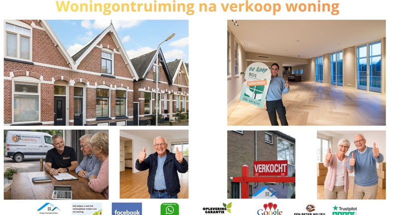woningontruiming na verkoop woning Dronten Ruttenberg