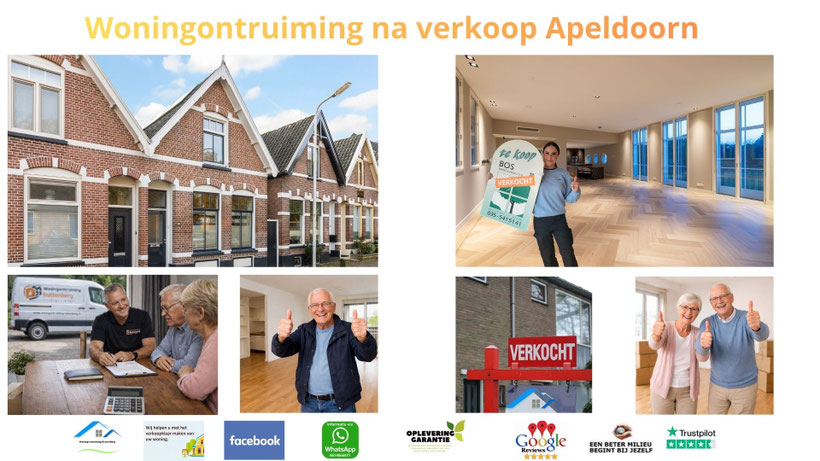 Van verkocht naar leeg en opleverklaar in Apeldoorn – Ruttenberg regelt de woningontruiming van A tot Z