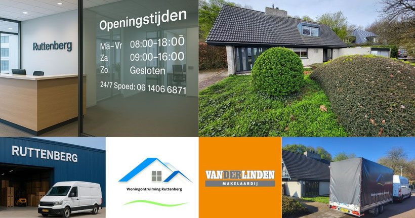 Ruttenberg Ontruimingen is een woning aan het leegruimen die is verkocht door Van der Linden Makelaardij