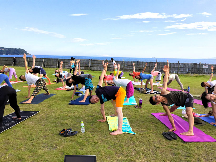 Beach Clean Charity Yoga