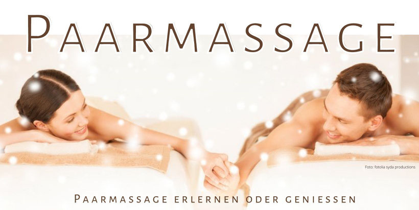 Bild: Paarmassage erlernen oder geniessen