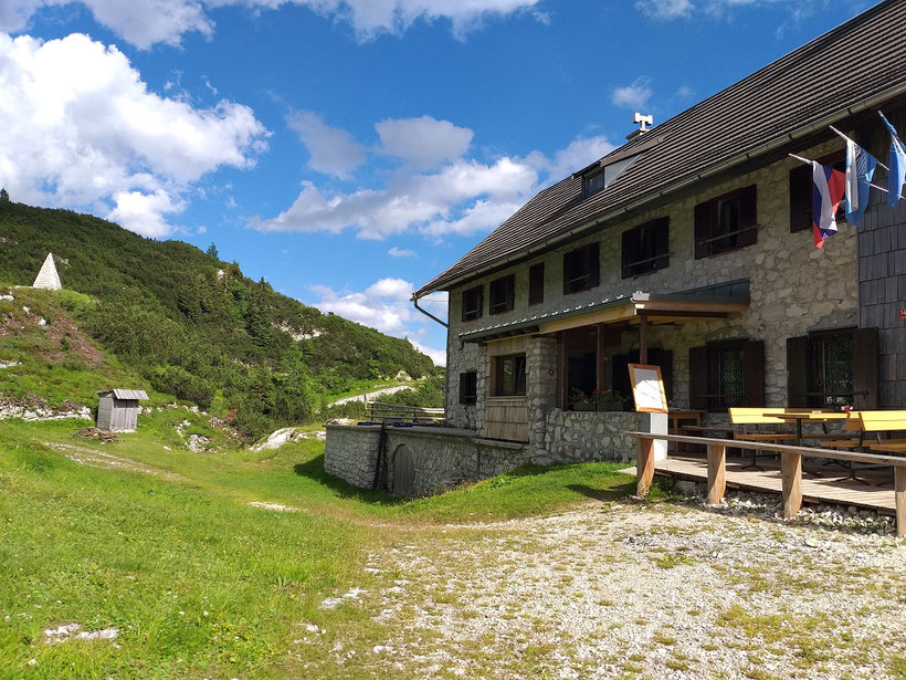 Bogatinom Hütte Slowenien 