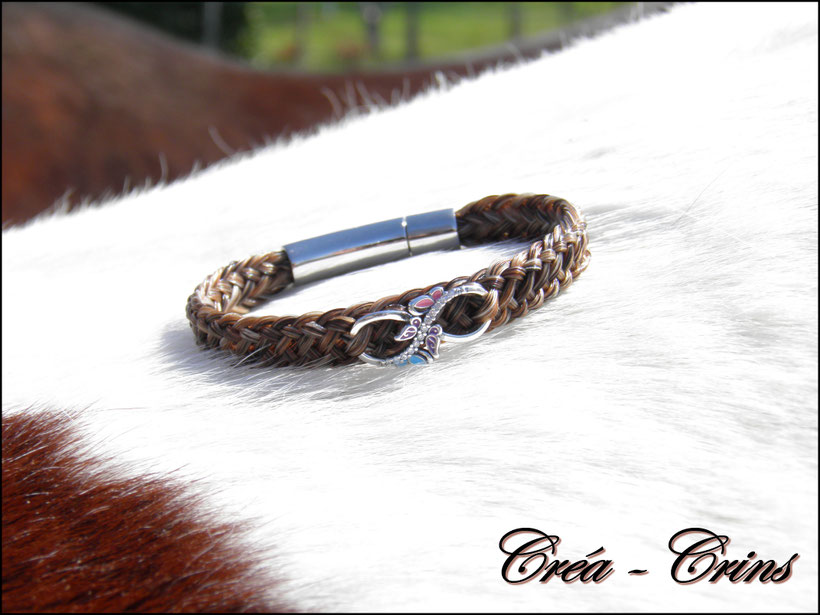 infini bracelet crin de cheval