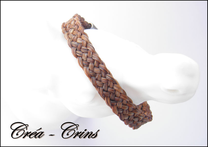 bracelet crin de cheval poney personnalisable