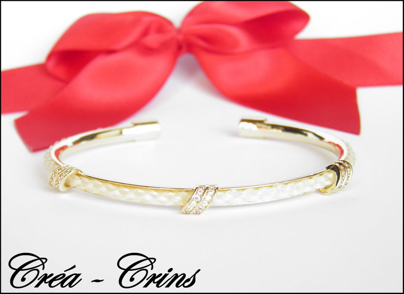  bijou en crins de cheval personnalisable femme