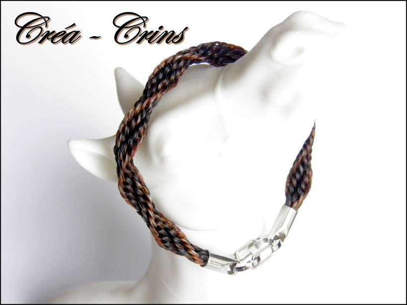 bracelet crin personnalisé