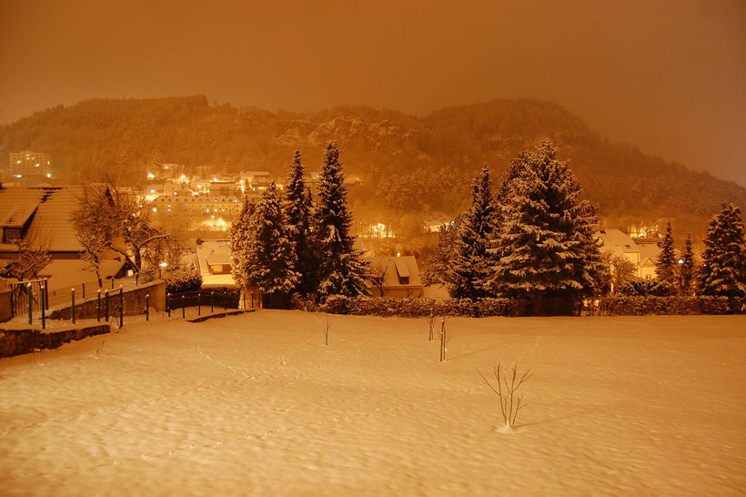 Dezembernacht in Gerolstein 2012 (Vulkaneifelkreis)