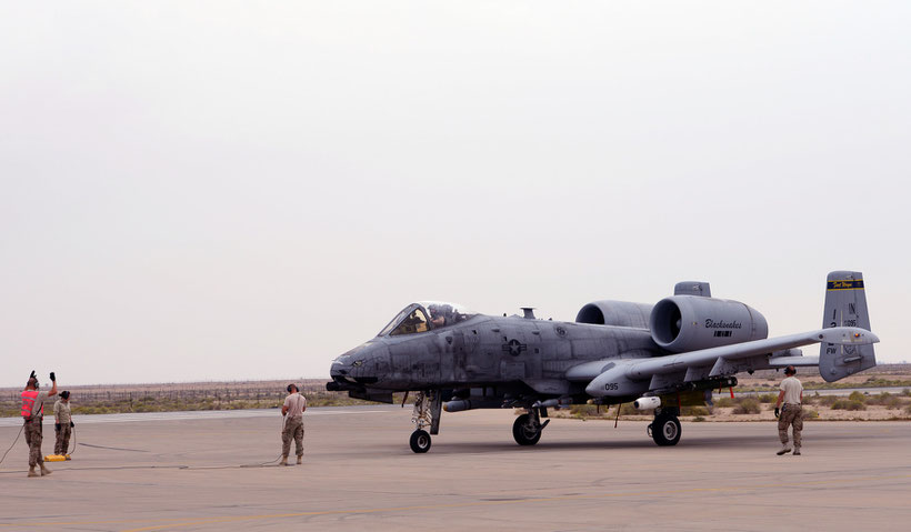 Un A-10 Thunderbolt II del 163rd Expeditionary Fighter Squadron di Incirlik / © USAF