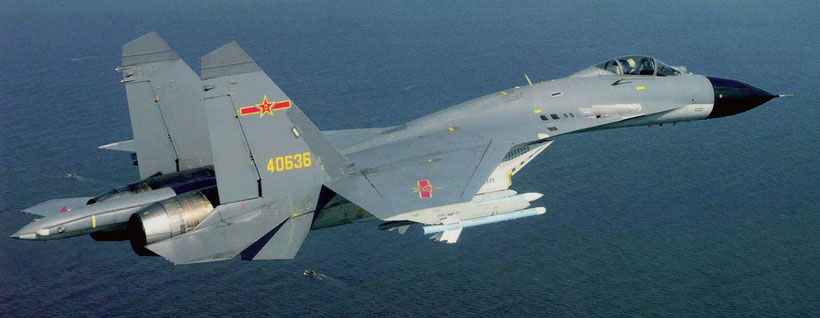 Shenyang J-15 "Feisha" della marina cinese